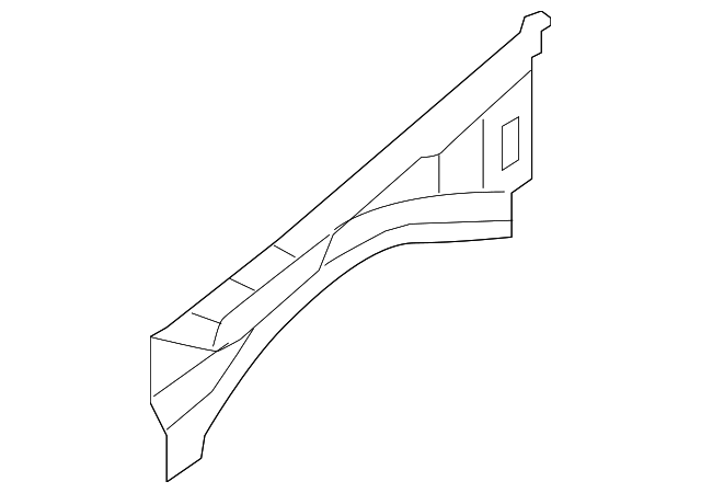 64180-EL030 Деталь UPPER RAIL, RIGHT