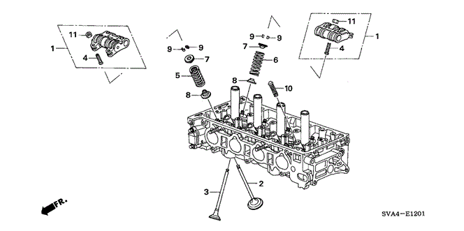 CIVIC COUPE VALVE - ROCKER ARM (2.0L)