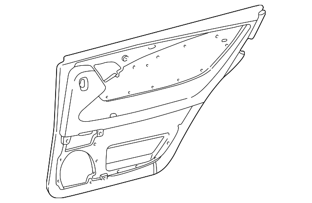 210-730-69-96-1A19 Деталь DOOR TRIM PANEL, LEFT