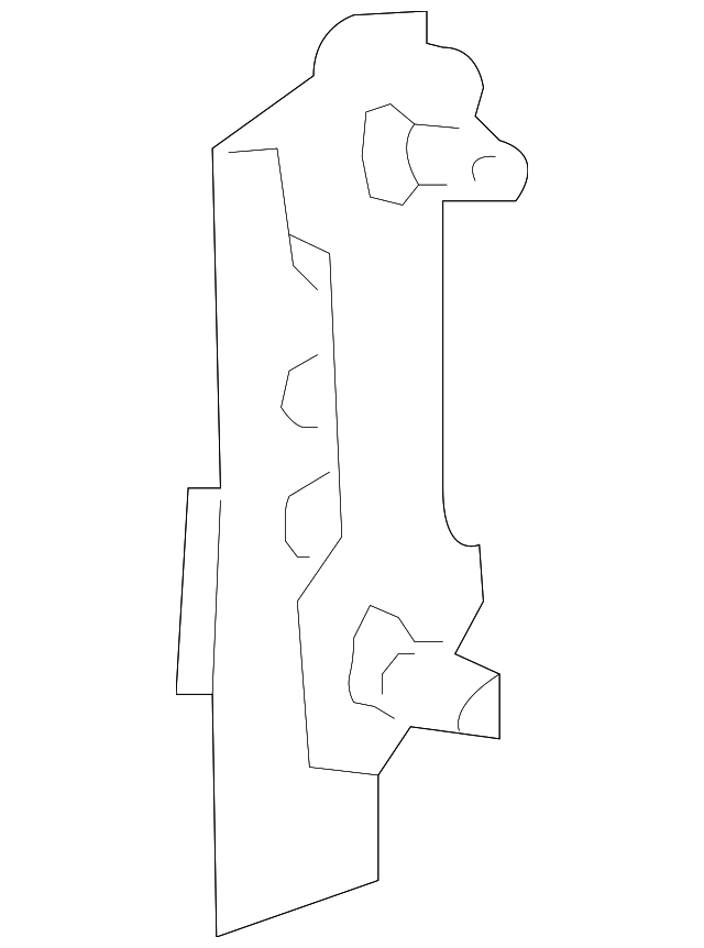 ZZCA-57-960C-32 Деталь HEIGHT ADJUSTER, LEFT