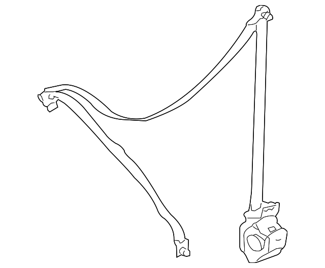 ZZCA-57-630A-03 Деталь RETRACTOR ASSY, RIGHT
