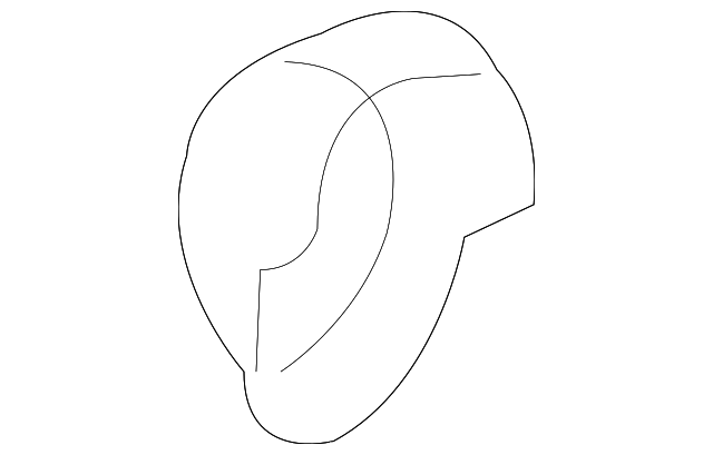 ZZCA-57-631-32 Деталь ANCHOR COVER, LEFT