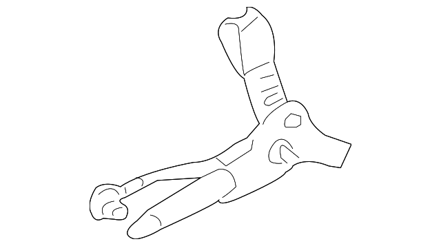 ZZDA-57-900-70 Деталь BUCKLE END, RIGHT