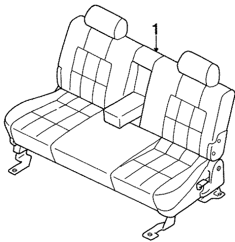 MPV REAR SEAT COMPONENTS 2