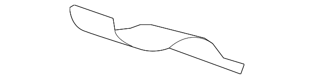 13297392 FUEL TANK LOWER INSULATOR