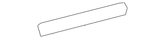 86661-1U500 Деталь BUMPER COVER SIDE BRACKET, LEFT