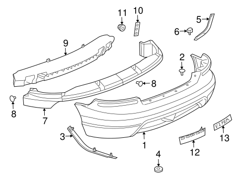 Viper BUMPER & COMPONENTS - REAR