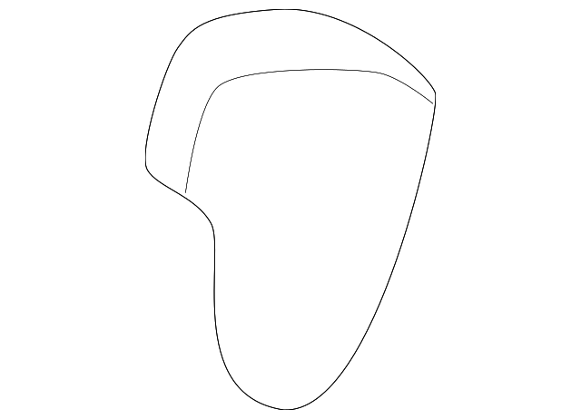 72868-04020-E0 Деталь HINGE COVER, LEFT