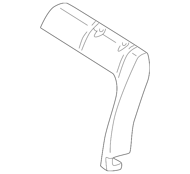 71552-04010 Деталь SEAT BACK PAD, LEFT