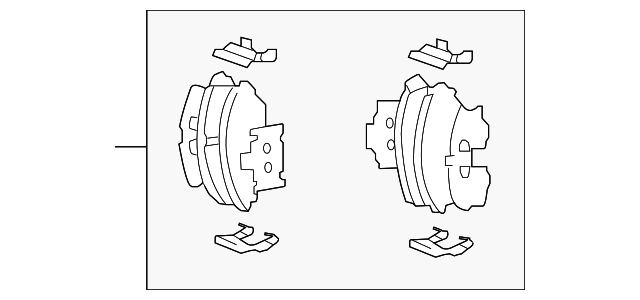 58101-3FA00 BRAKE PADS