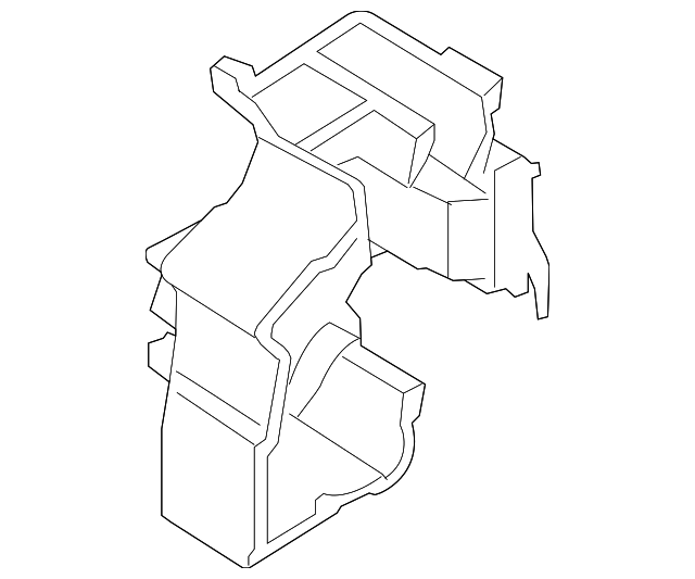 97134-2J150 Деталь HEATER CASE, LEFT