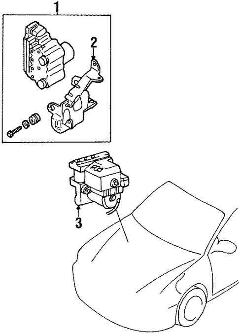 Escort ABS COMPONENTS