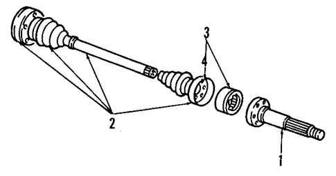 Vanagon AXLE SHAFTS & JOINTS