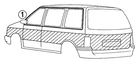 Grand Caravan STRIPE TAPE