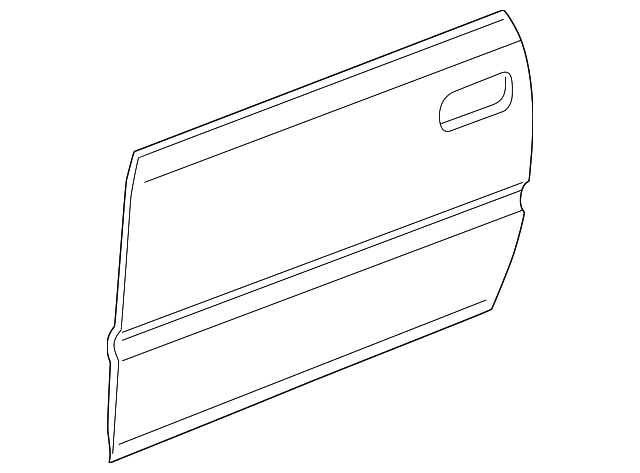 67111-33040 Деталь OUTER PANEL, RIGHT
