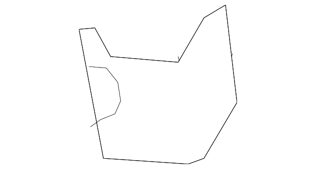 C513-70-140 Деталь PILLAR REINF BRACKET, RIGHT