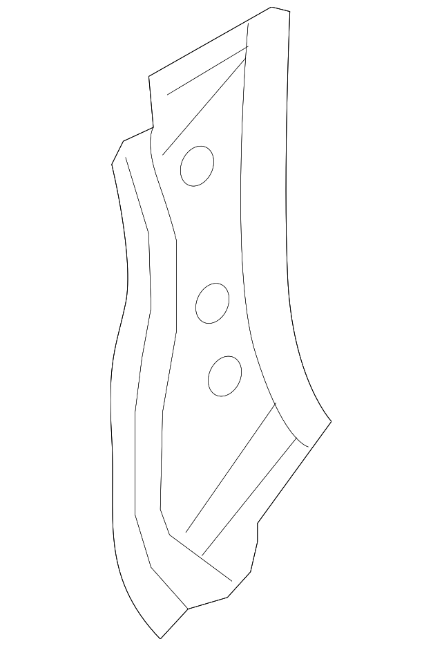 C513-70-481 Деталь LOWER PILLAR, RIGHT