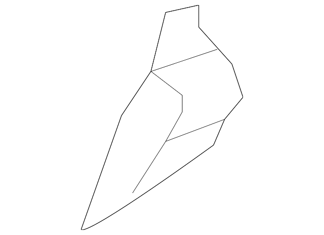 C235-70-1D1 Деталь OUTER WHEELHOUSE REINFORCEMENT, RIGHT