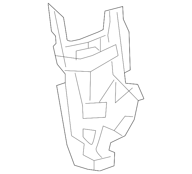 C513-70-4H2 Деталь PILLAR REINF LOWER REINF, RIGHT