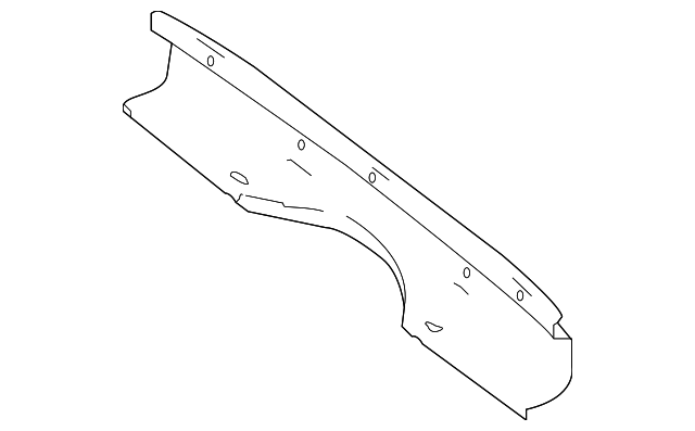9063108237 Деталь REAR BODY PANEL