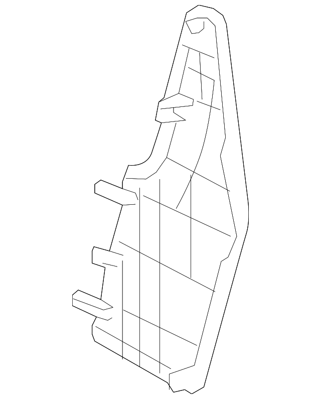 58934-50020-A4 SIDE TRIM, RIGHT