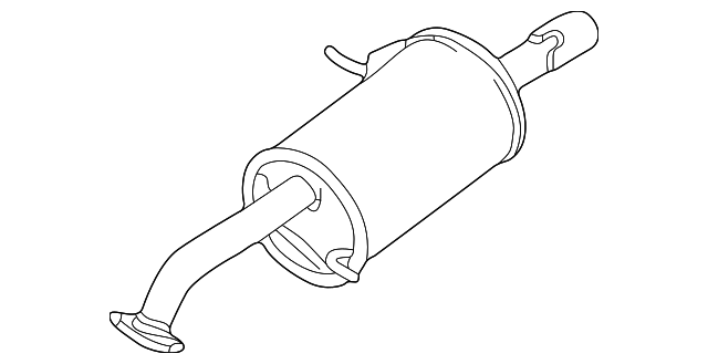 FP3040100E Деталь MUFFLER