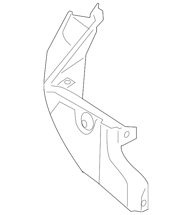 84951AC800 Деталь LOWER TRIM PANEL, LEFT