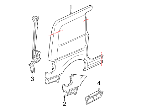 City Express SIDE PANEL & COMPONENTS