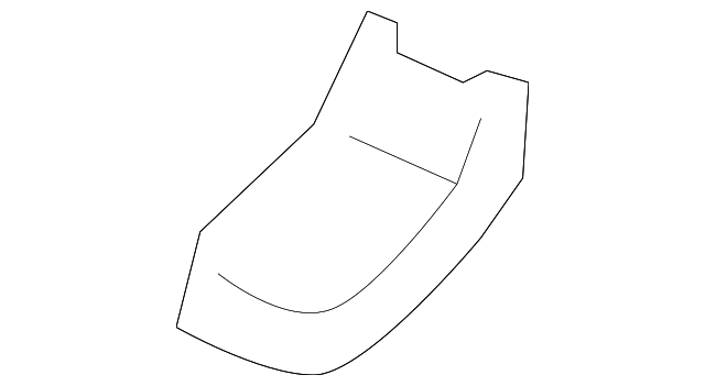 88097-2B200-HZ TRACK COVER, LEFT
