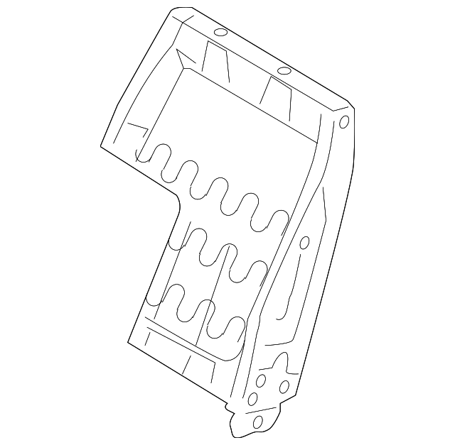 88410-0W700 Деталь SEAT BACK FRAME