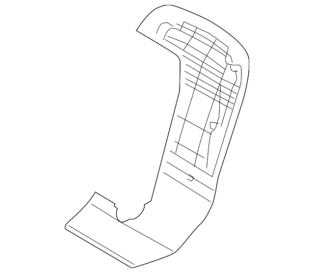 88370-0W800-WHM SEAT BACK PANEL