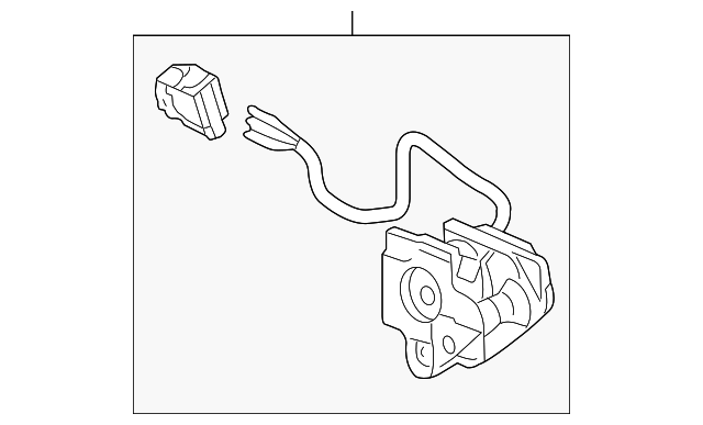 76210-SEA-A21 ACTUATOR ASSY., R. (R1400)