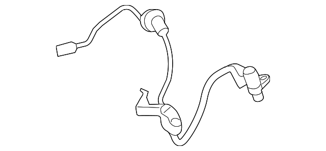 89545-08010 Деталь ABS SENSOR WIRE, RIGHT