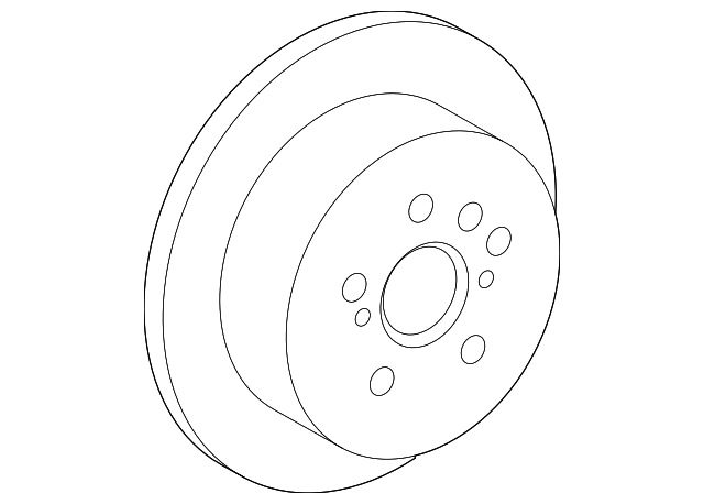 42431-08040 Деталь ROTOR, LEFT