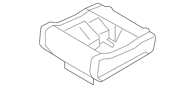 3C2Z-1662526-CAA Деталь SEAT BASE, RIGHT