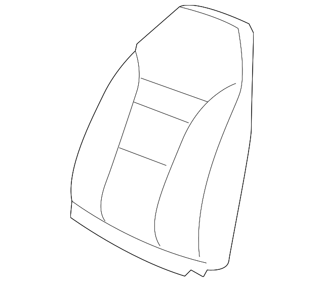 BC2Z-1666600-HA Деталь SEAT BACK COVER, RIGHT
