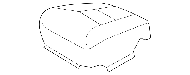 3C2Z1663804NAA Деталь CUSHION COVER, RIGHT