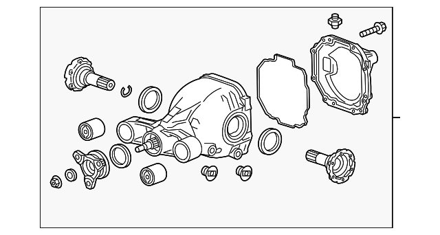 23156303 DIFRNTAL ASSY