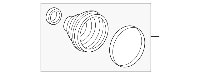 19260857 OUTER BOOT, LEFT