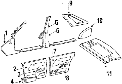 Precis INTERIOR TRIM