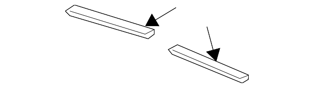 15012831 Деталь ROOF PANEL LOWER SEAL