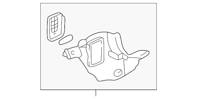 EC0268390E22 Деталь COWL TRIM, LEFT