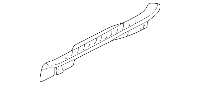 EF9168710B35 Деталь SCUFF PLATE, RIGHT