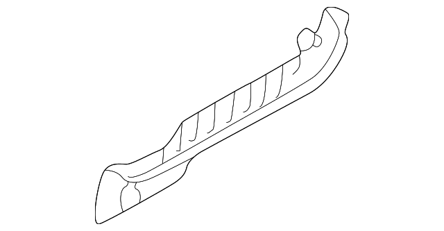 EC01-68-740J-35 Деталь SCUFF PLATE, LEFT