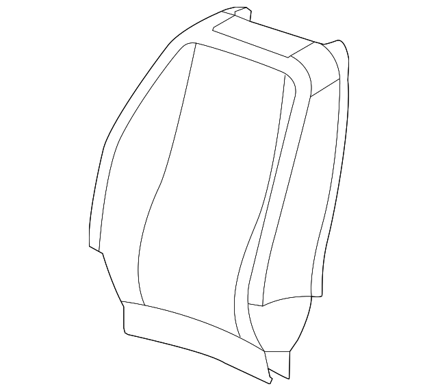 23167263 Деталь SEAT BACK COVER