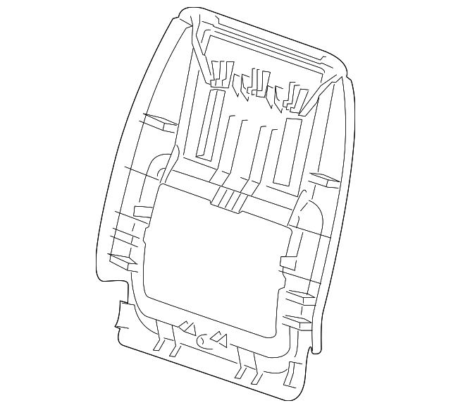 22869343 Деталь SEAT BACK PANEL