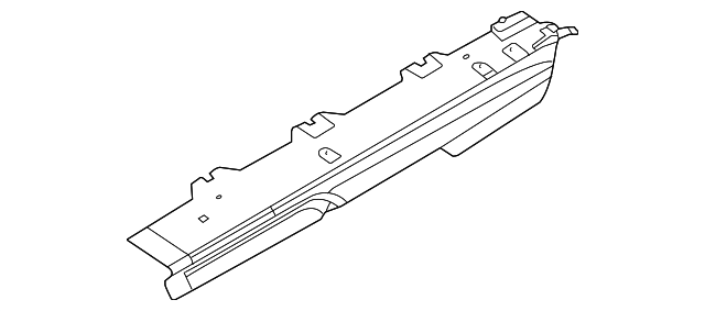 BB5Z-78513A31-A Деталь ROOF RAIL, LEFT
