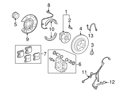 LS600h ANTI-LOCK BRAKES
