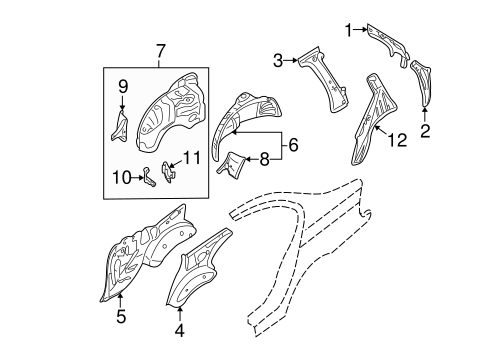 325xi INNER STRUCTURE
