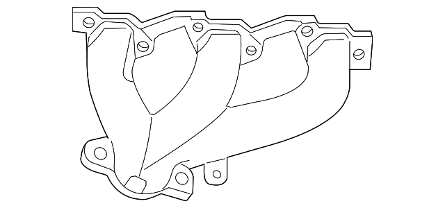 4666026AC Деталь EXHAUST MANIFOLD